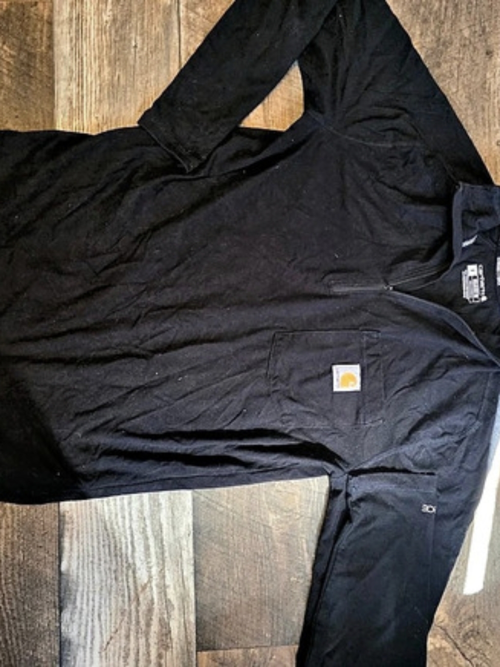 Carhartt Force Relaxed Fit Midweight 1/4-Zip Pocket Shirt